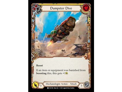 Dumpster Dive (Yellow) (Rainbow Foil)