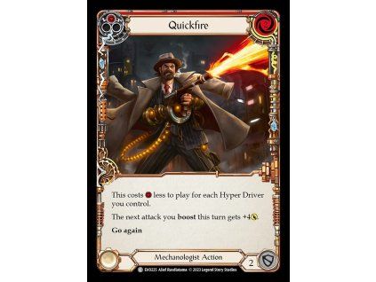 Quickfire (Red) (Rainbow Foil)