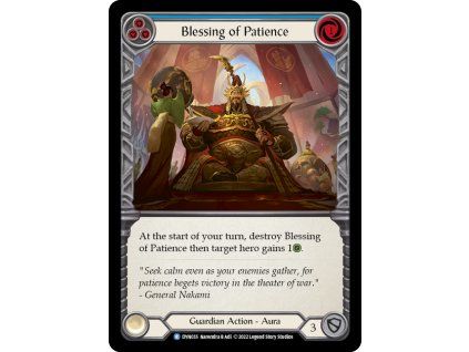 Blessing of Patience (Blue) (Regular)