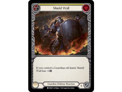Shield Wall (Yellow) (Rainbow Foil)