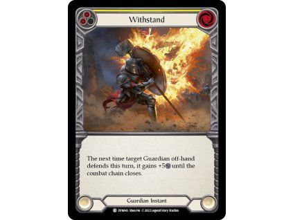 Withstand (Yellow) (Regular)
