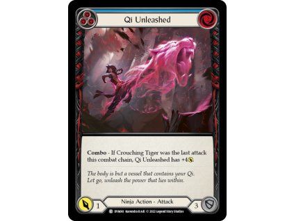Qi Unleashed (Blue) (Rainbow Foil)