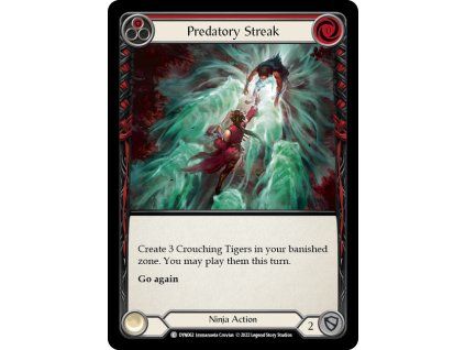Predatory Streak (Red) (Regular)