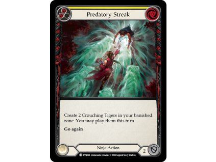 Predatory Streak (Yellow) (Regular)