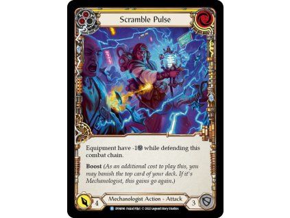 Scramble Pulse (Yellow) (Rainbow Foil)