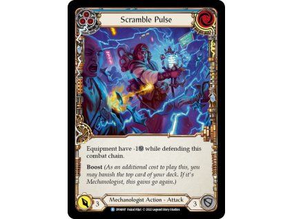Scramble Pulse (Blue) (Rainbow Foil)