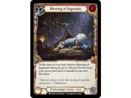 Blessing of Ingenuity (Red) (Regular)