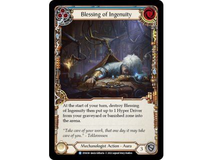 Blessing of Ingenuity (Blue) (Regular)