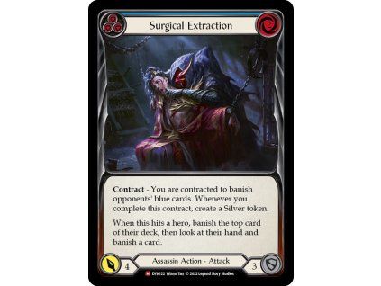 Surgical Extraction (Rainbow Foil)