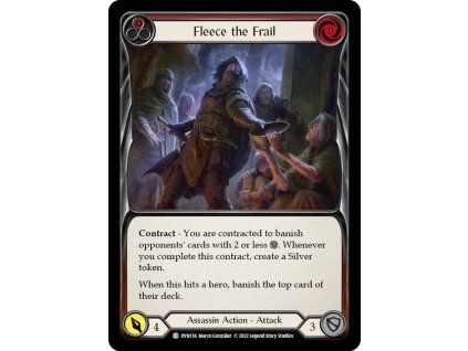 Fleece the Frail (Red) (Regular)