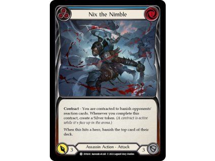 Nix the Nimble (Blue) (Regular)