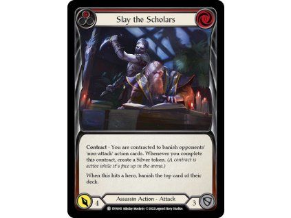 Slay the Scholars (Red) (Regular)