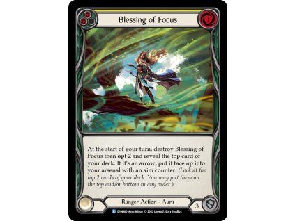 Blessing of Focus (Yellow) (Regular)