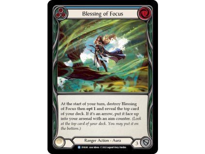 Blessing of Focus (Blue) (Regular)