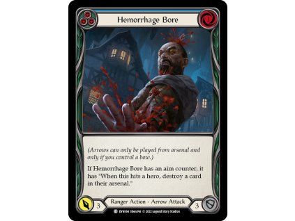 Hemorrhage Bore (Blue) (Rainbow Foil)