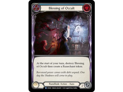 Blessing of Occult (Blue) (Regular)