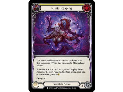 Runic Reaping (Yellow) (Regular)