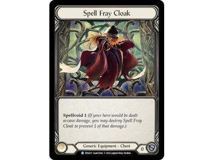 Spell Fray Cloak (Cold Foil)