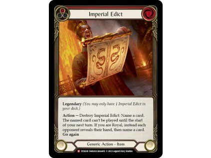 Imperial Edict (Rainbow Foil)