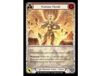 Wartune Herald (Red) (Extended Art Regular)