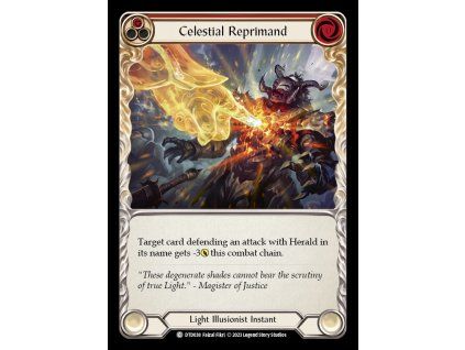 Celestial Reprimand (Red) (Regular)