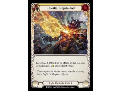 Celestial Reprimand (Yellow) (Regular)