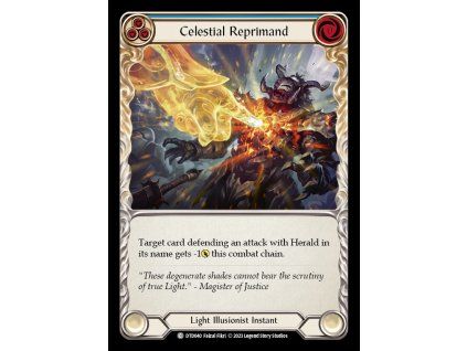 Celestial Reprimand (Blue) (Regular)