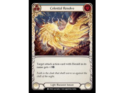 Celestial Resolve (Blue) (Regular)