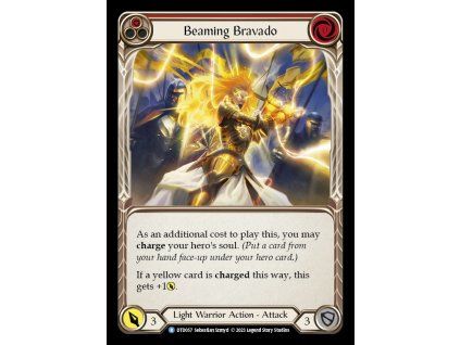 Beaming Bravado (Red) (Regular)