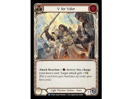V for Valor (Red) (Regular)