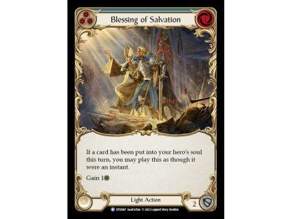 Blessing of Salvation (Blue) (Regular)
