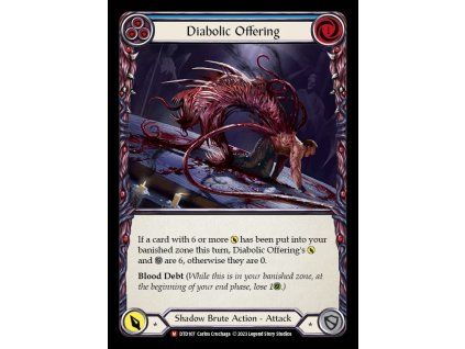 Diabolic Offering (Rainbow Foil)