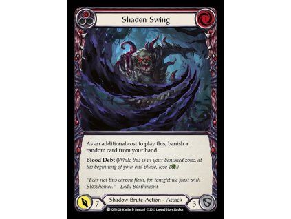 Shaden Swing (Red) (Rainbow Foil)