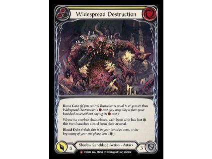 Widespread Destruction (Rainbow Foil)