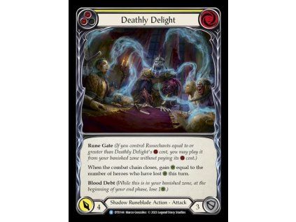 Deathly Delight (Blue) (Rainbow Foil)