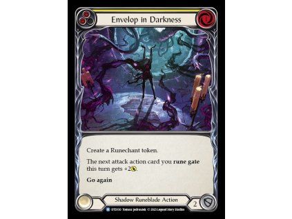Envelop in Darkness (Yellow) (Rainbow Foil)