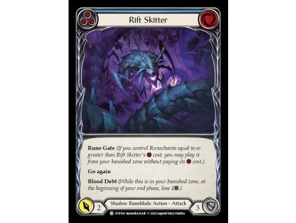 Rift Skitter (Blue) (Rainbow Foil)