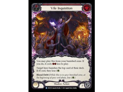 Vile Inquisition (Red) (Rainbow Foil)
