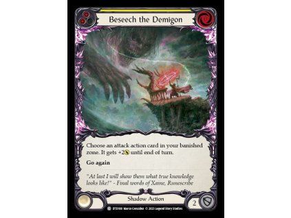 Beseech the Demigon (Yellow) (Regular)