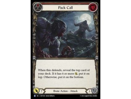 Pack Call (Red) (Regular)