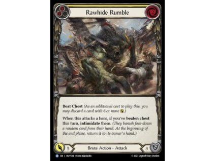 Rawhide Rumble (Yellow) (Rainbow Foil)