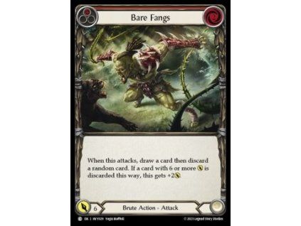 Bare Fangs (Red) (Regular)
