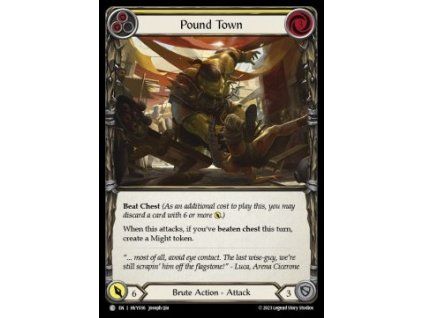 Pound Town (Yellow) (Regular)