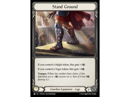 Stand Ground (Cold Foil)