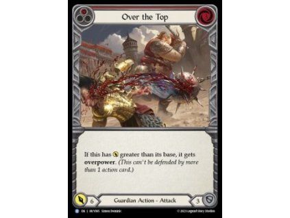 Over the Top (Red) (Rainbow Foil)