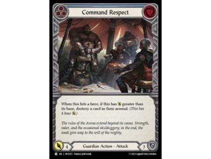 Command Respect (Blue) (Regular)