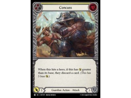 Concuss (Yellow) (Rainbow Foil)