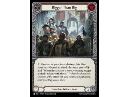 Bigger Than Big (Red) (Regular)