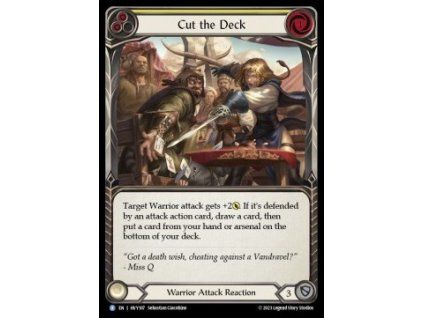 Cut the Deck (Yellow) (Regular)