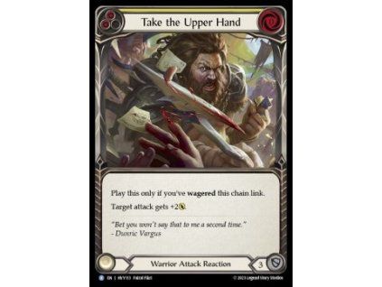 Take the Upper Hand (Yellow) (Rainbow Foil)